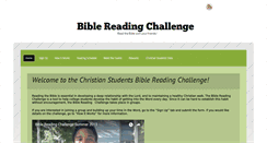 Desktop Screenshot of biblereadingchallenge.com